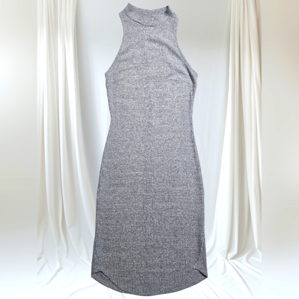 Rumor Boutique Dress Size Small S Long Slim Fit Stretch Sleeveless No Sleeve